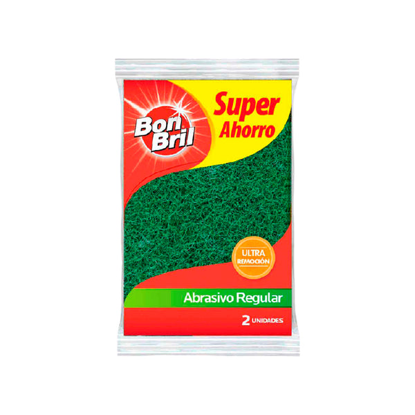 PANO ABRASIVO BONBRIL 2U REGULAR